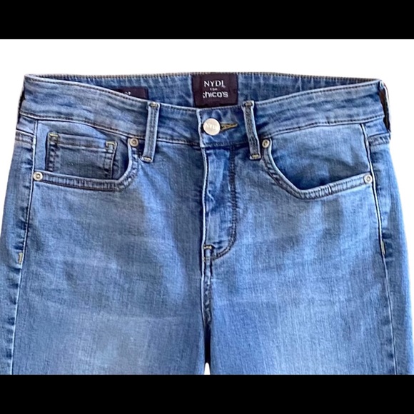 NYDJ For Chico’s Slim Crop Jeans - Picture 3 of 7